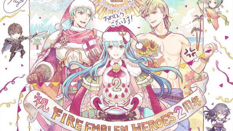 Immagine di Fire Emblem Heroes: Un artwork festeggia il secondo anniversario