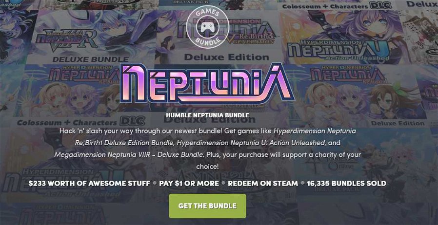 Immagine di Humble Bundle: Nuovo pacchetto dedicato a Neptunia
