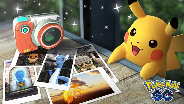 Immagine di Pokémon GO: arriva la feature per scattare le foto, GO Snapshot