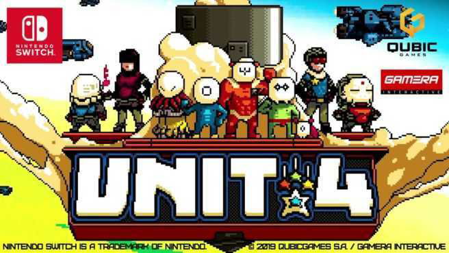 Unit 4 su Switch si mostra in video