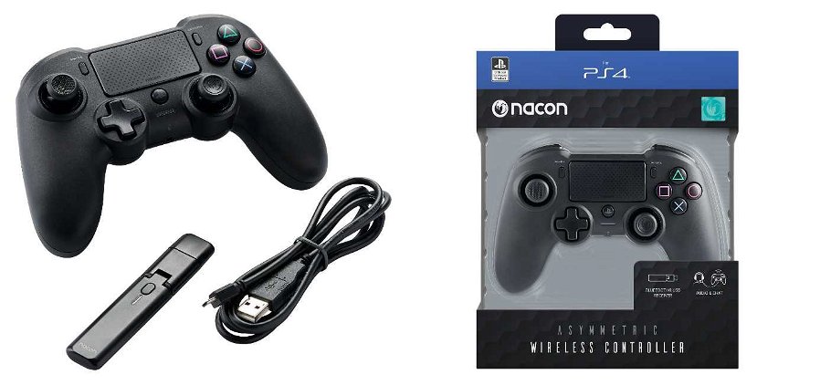Immagine di Nacon annuncia l'Asymmetric Wireless Controller per PS4