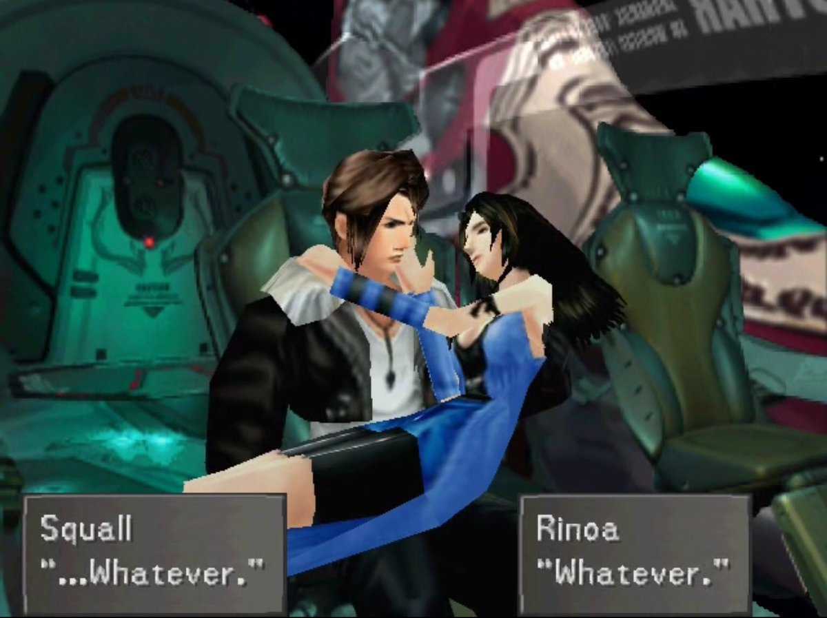 In Final Fantasy VIII in lingua originale, Squall diceva meno "whatever" di quanti pensiate