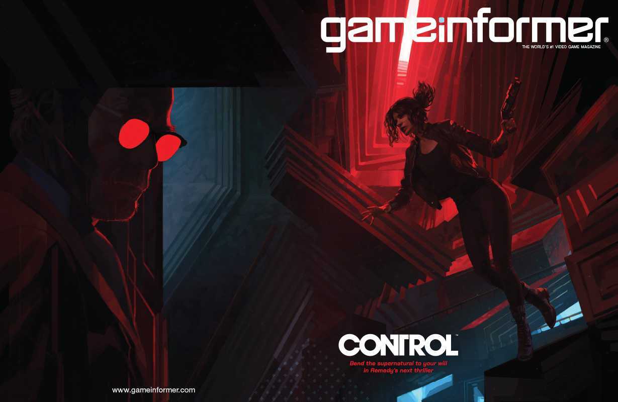 Control sulla nuova copertina di Game Informer