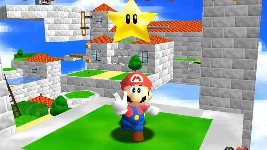 Immagine di Dreams, un utente realizza un clone di Super Mario 64 nel gioco