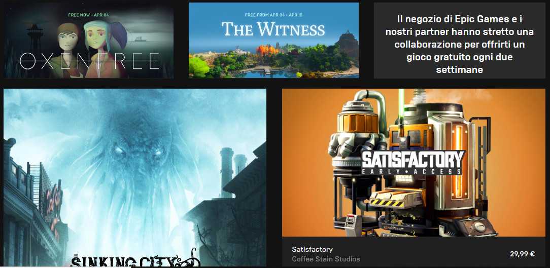 Epic Games Store: The Witness è il prossimo gioco gratuito