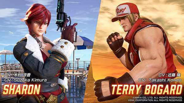 Immagine di Fighting EX Layer: Sharon e Terry Bogard in arrivo presto