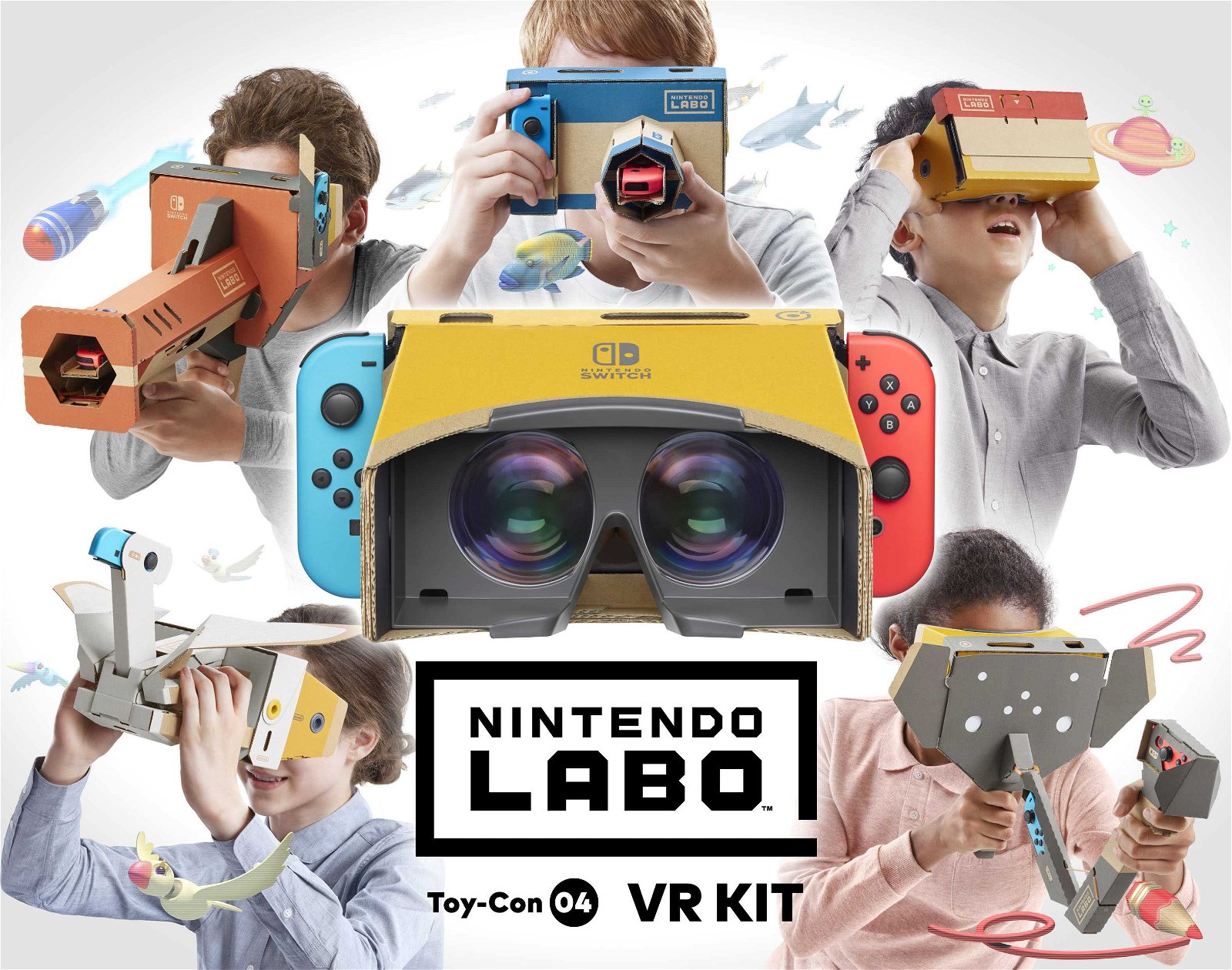 Nintendo Labo: Kit VR: Ulteriori dettagli sulla nuova esperienza per Switch
