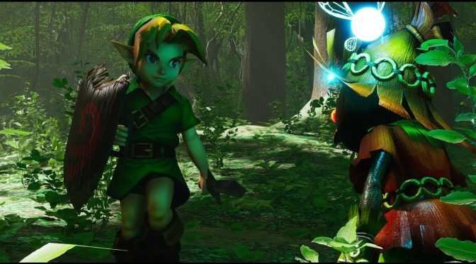 Immagine di Zelda Ocarina Of Time: Scaricabile il remake di Lost Woods