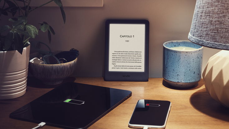 Amazon presenta il nuovo Kindle con luce anteriore