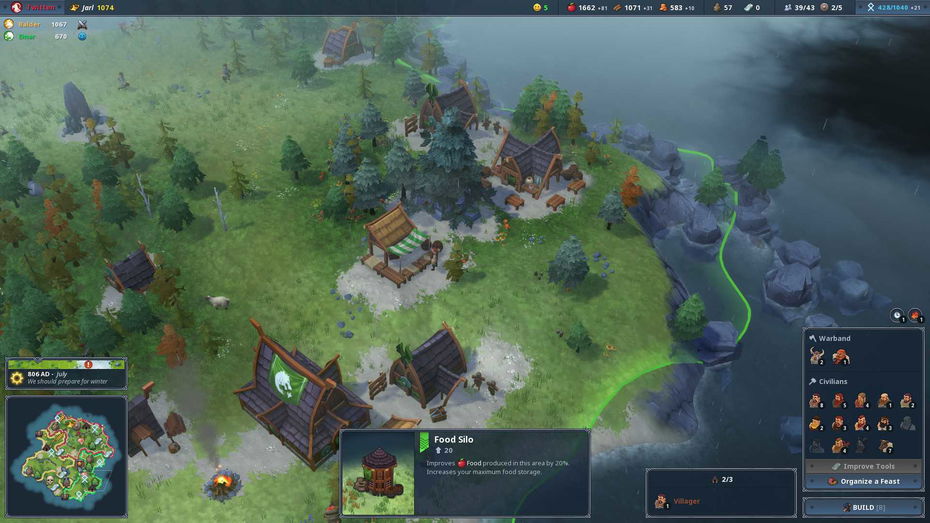 Immagine di Northgard approda su console nel 2019