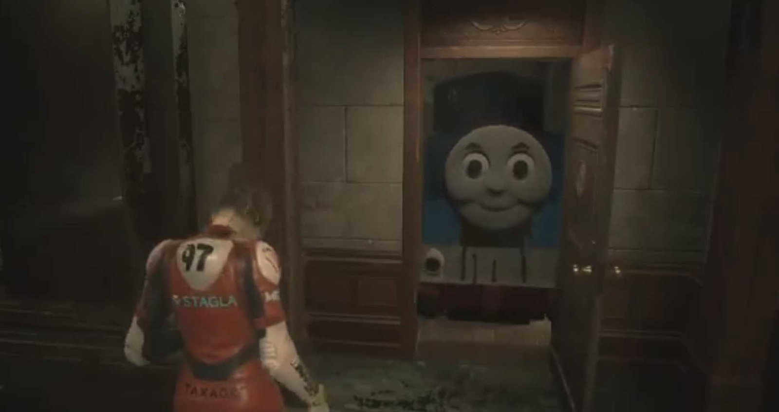 Resident Evil 2: una mod sostituisce Mr. X con il Trenino Thomas