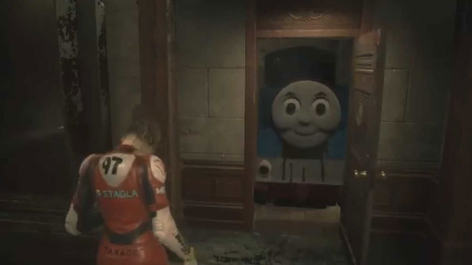 Immagine di Resident Evil 2: una mod sostituisce Mr. X con il Trenino Thomas