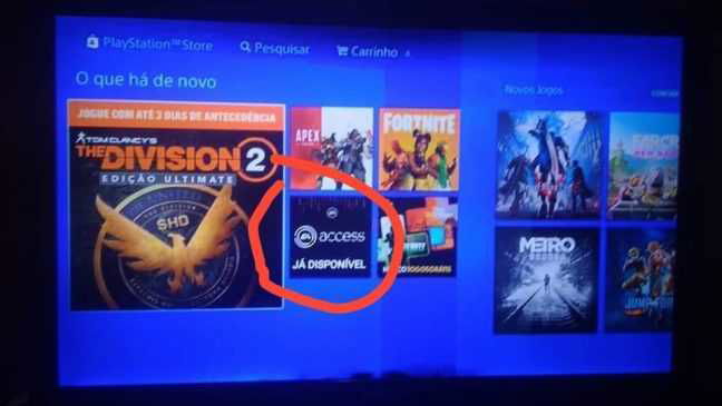 EA Access avvistato su una PS4