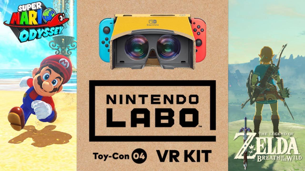 Nintendo Labo: VR Kit, il trailer con gli elogi della stampa