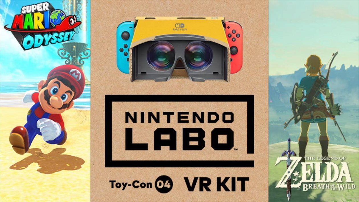 Immagine di Nintendo Labo VR Kit: la realtà virtuale di Breath of the Wild e Super Mario Odyssey non è così esaltante come speravamo