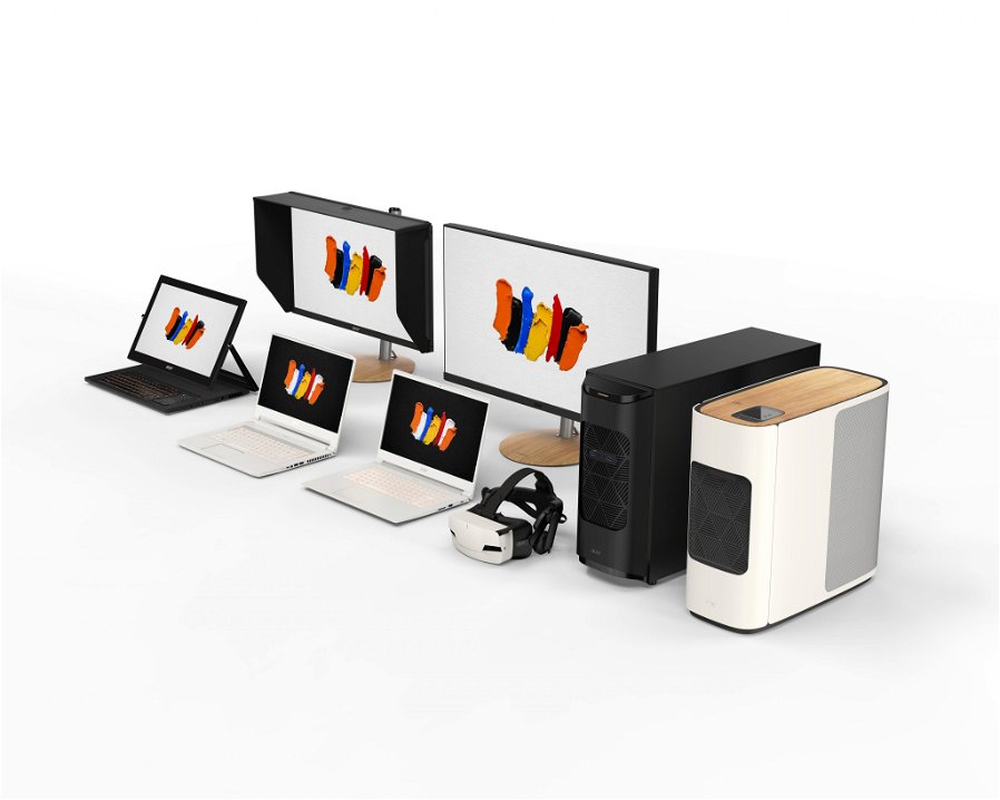 Immagine di ConceptD, marchio desktop, notebook e monitor svelato a Next@Acer