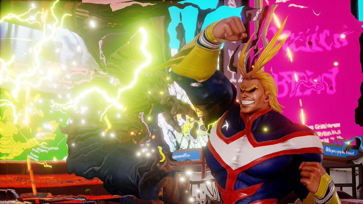 Jump Force: il primo trailer di All Might da My Hero Academia