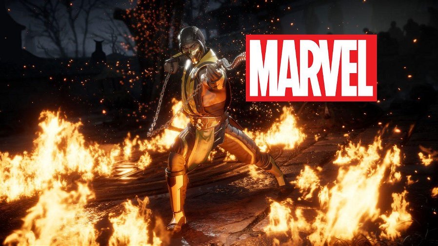 Immagine di Mortal Kombat: il director vicino a un picchiaduro Marvel