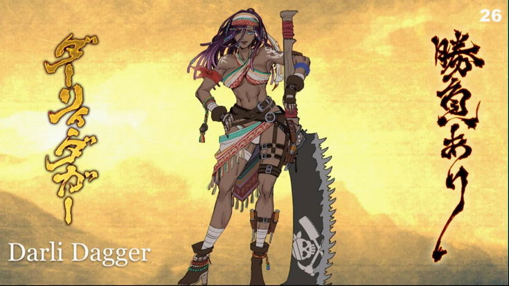 Samurai Shodown: Darli Dagger si aggiunge al roster