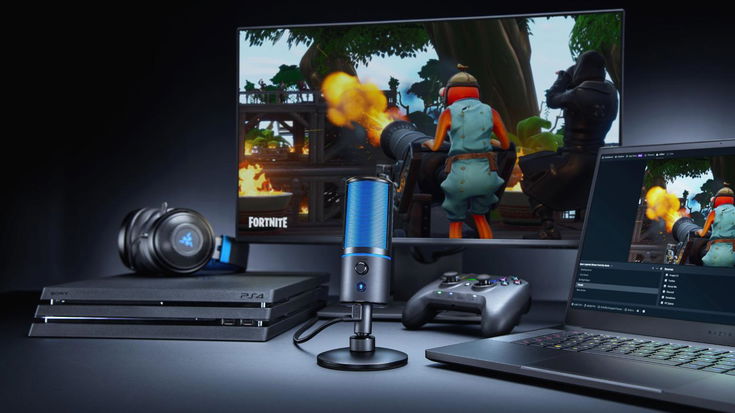 Razer: Il microfono Serien X entra nell'universo Playstation 4