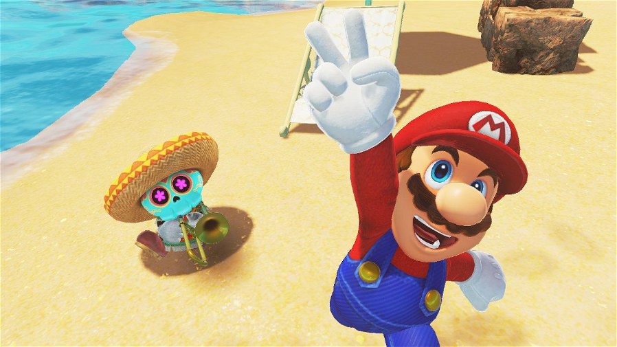 Immagine di Super Mario Odyssey, una mod ricrea il livello Sand Kingdom in Mario 64