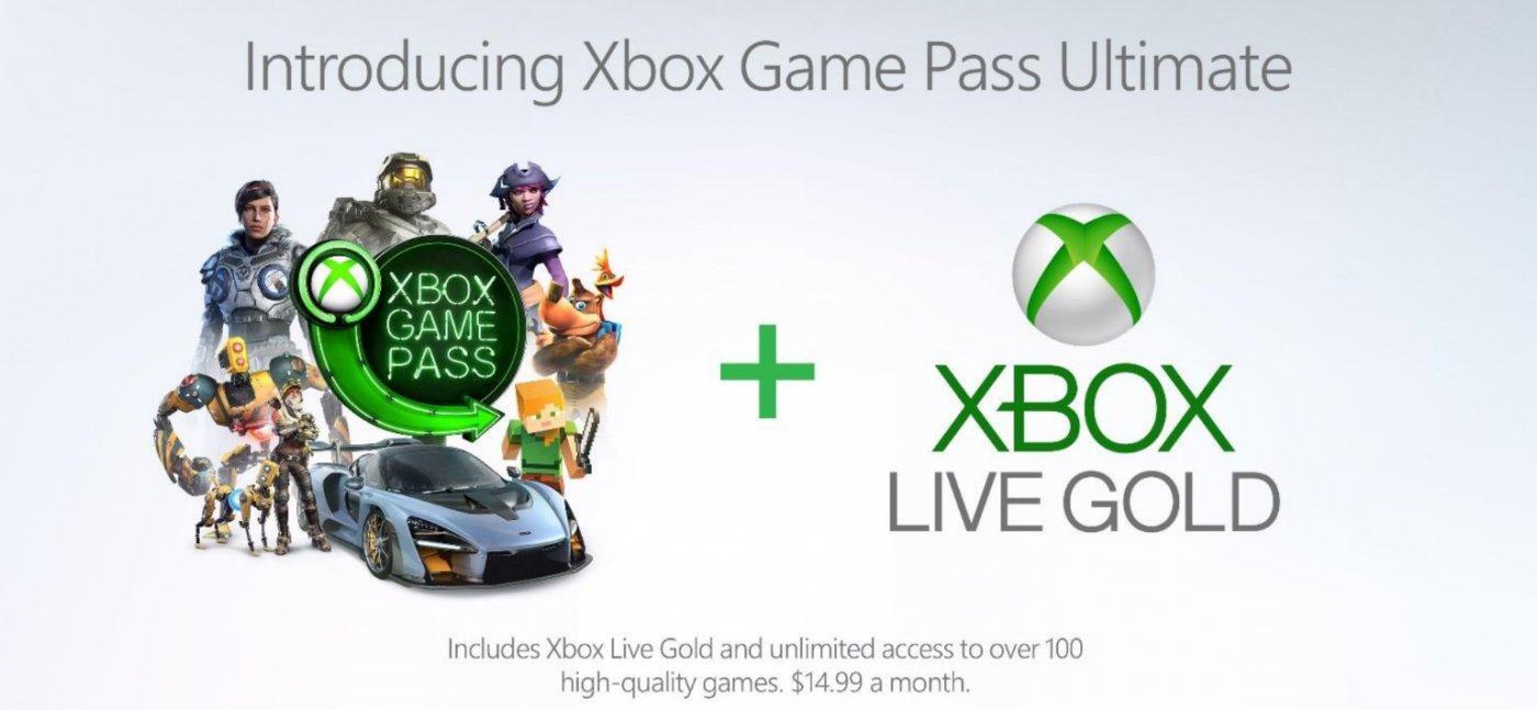 Xbox Game Pass Ultimate confermato a 14,99 dollari