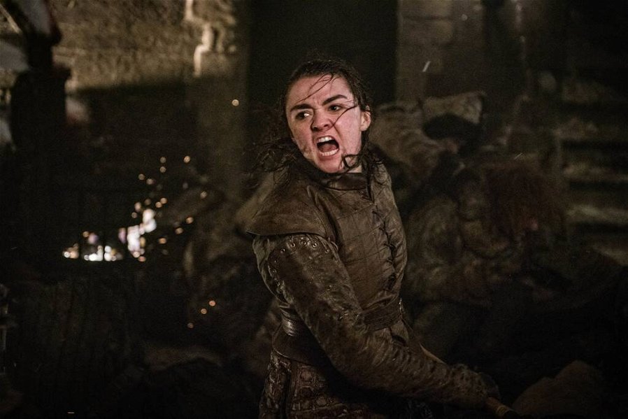Immagine di Game of Thrones 8x03: Maisie Williams si diverte con i fan