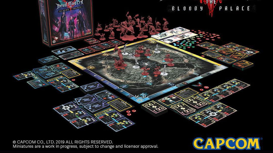Immagine di Devil May Cry: The Bloody Palace, il gioco da tavolo arriva su Kickstarter