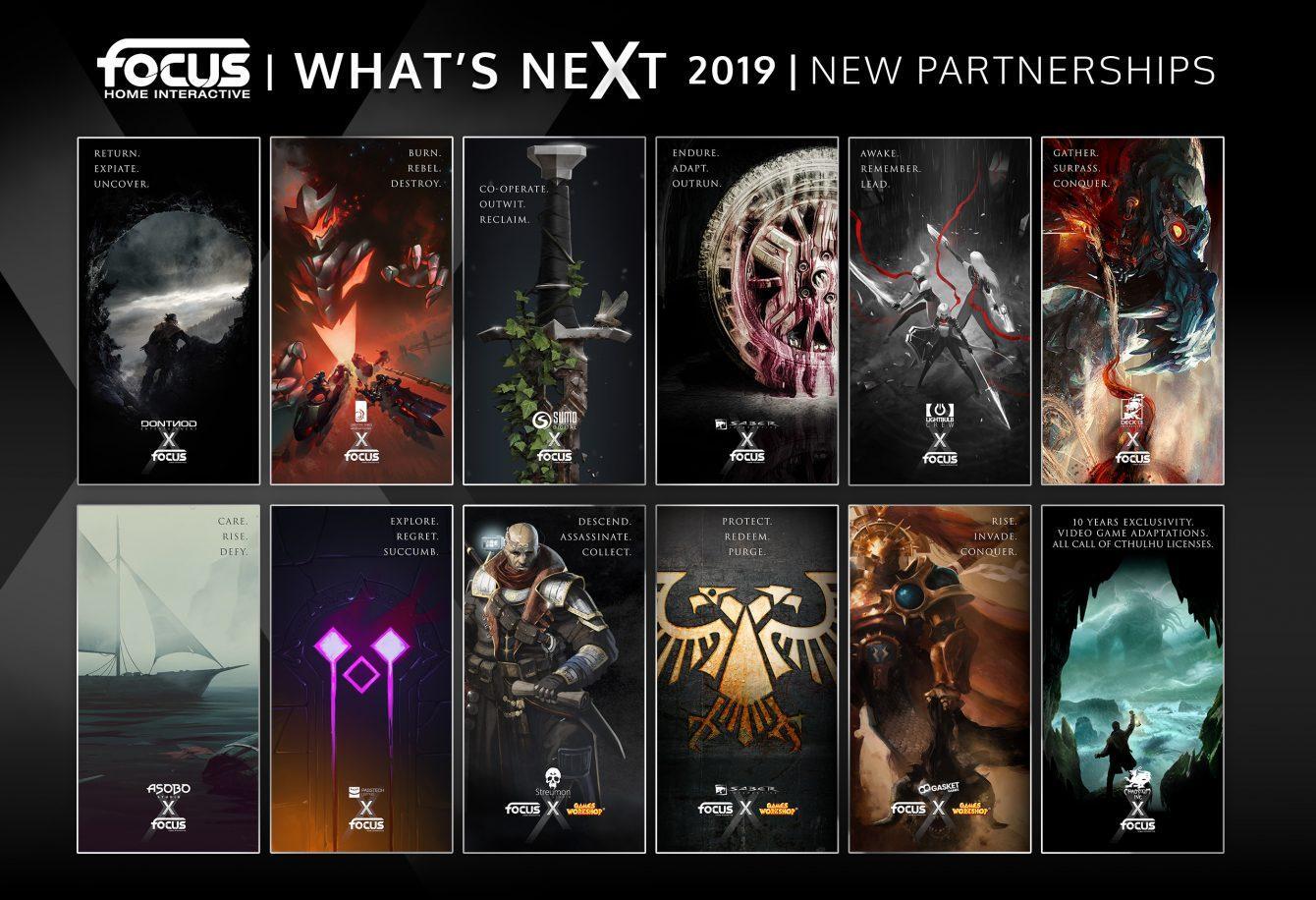 Focus Home Interactive ha annunciato a Parigi nuove partnership