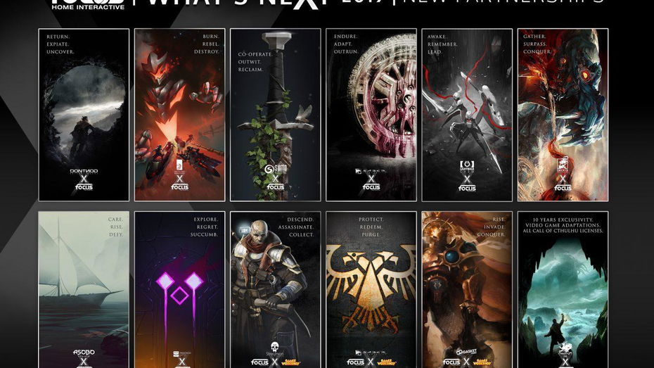 Immagine di Focus Home Interactive ha annunciato a Parigi nuove partnership