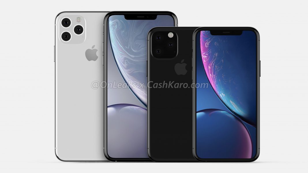Sarà questo l'aspetto di iPhone XI e XI Max?