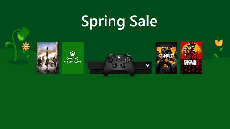 Xbox Live: partono i saldi di primavera, sconti su oltre 500 titoli