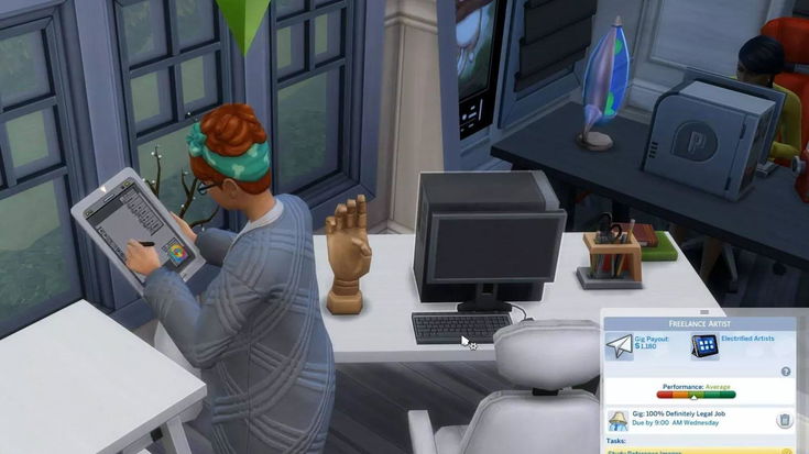 The Sims 4: aggiornamento gratuito introduce carriera da freelancer