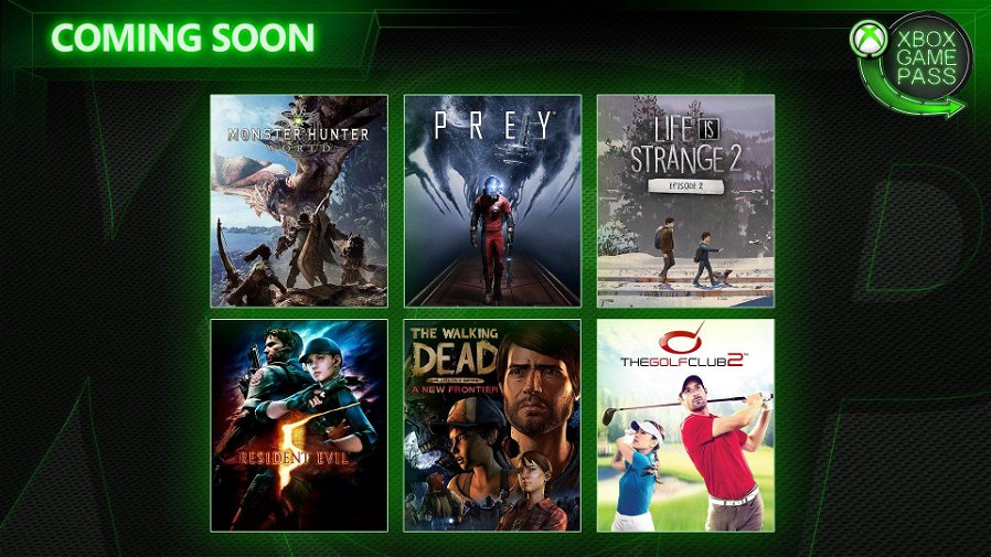 Immagine di Xbox Game Pass, line-up di aprile: ci sono Prey, Life is Strange 2 e Monster Hunter World