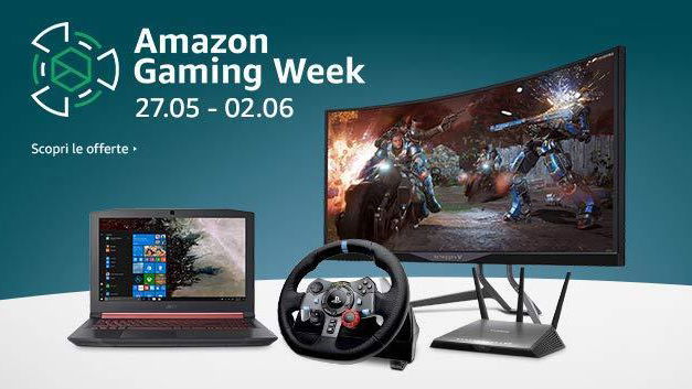 Amazon: Iniziano le offerte della Gaming Week