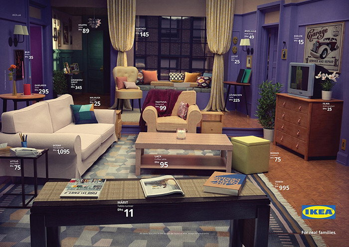 Ikea ha ricreato alla perfezione le 'stanze' di Stranger Things, Friends e I Simpson