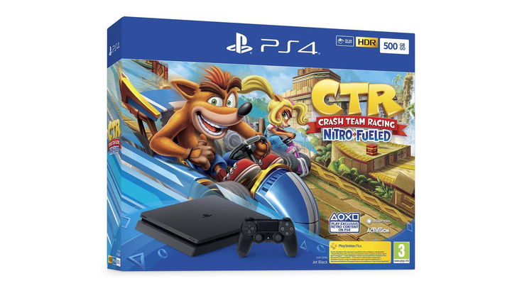 PS4: due nuovi bundle a tema Crash Team Racing Nitro Fueled