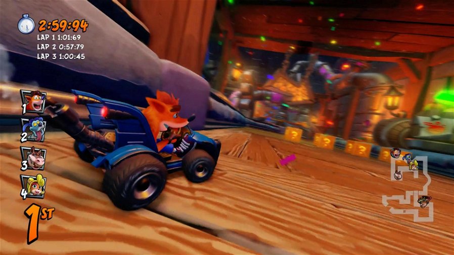 Immagine di Crash Team Racing: Nitro-Fueled includerà piste dal capitolo originale