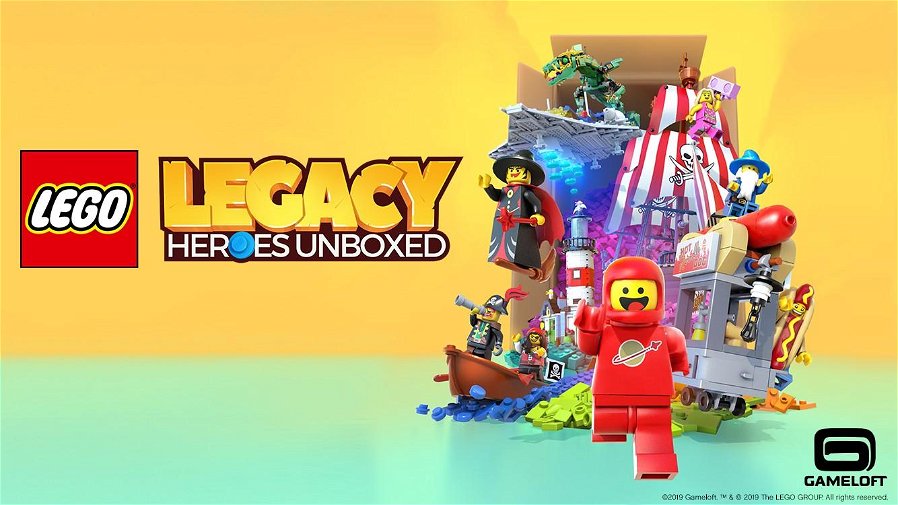 Immagine di Gameloft annuncia LEGO Legacy: Heroes Unboxed