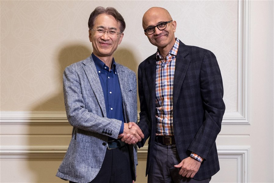 Immagine di Partnership con Sony, Microsoft: "faremo il miglior lavoro possibile perché abbiano successo"