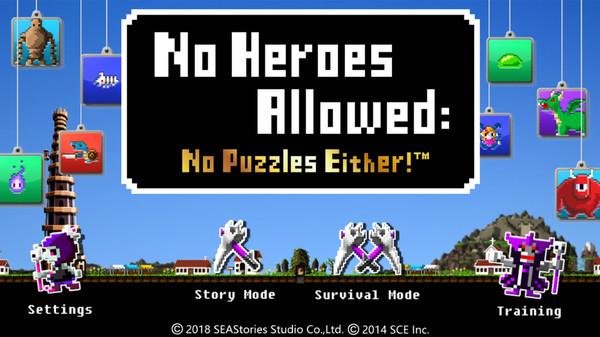 Immagine di No Heroes Allowed No Puzzle Either! arriva anche su PC