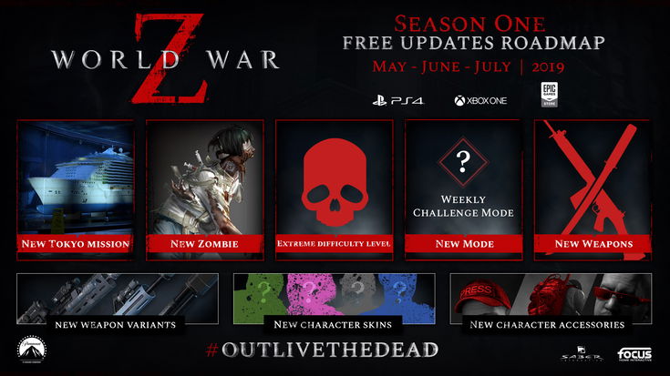 World War Z: Saber Interactive svela la roadmap dei contenuti post-lancio