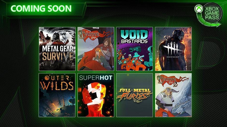 Xbox Game Pass: Metal Gear Survive, Dead by Daylight tra i titoli di giugno