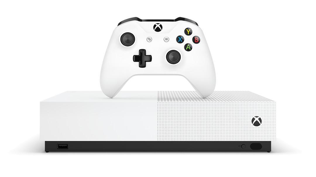 Xbox One S All-Digital Edition è disponibile da oggi