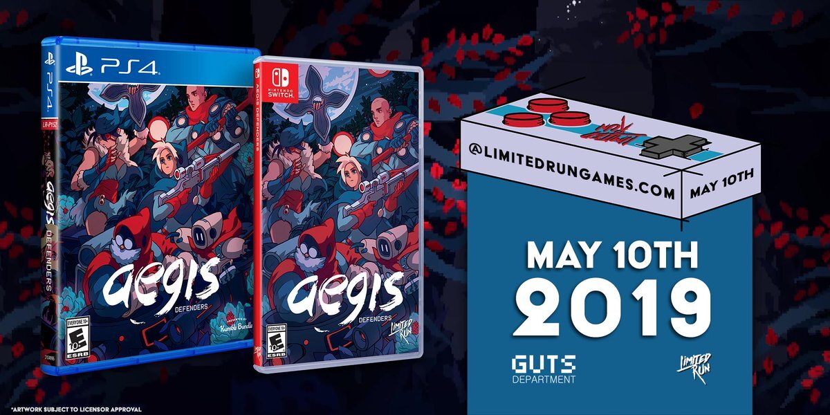 Aegis Defenders: Annunciata un'edizione fisica per PS4 e Switch