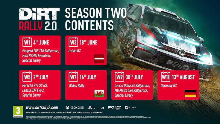 Dirt Rally 2.0, il tracciato di Bikernieki in un nuovo trailer