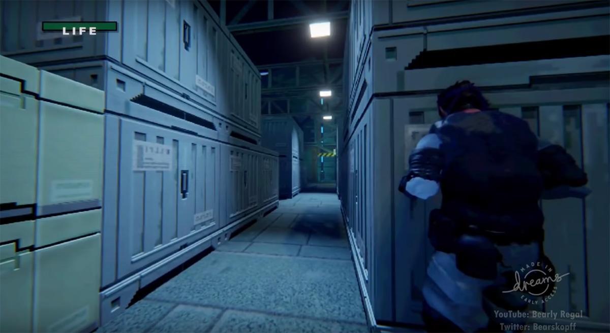 Un fan usa Dreams per un remake di Metal Gear Solid (con benedizione di Kojima)