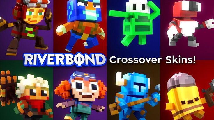 Ecco Riverbond, colorata avventura in voxel con ospiti indie