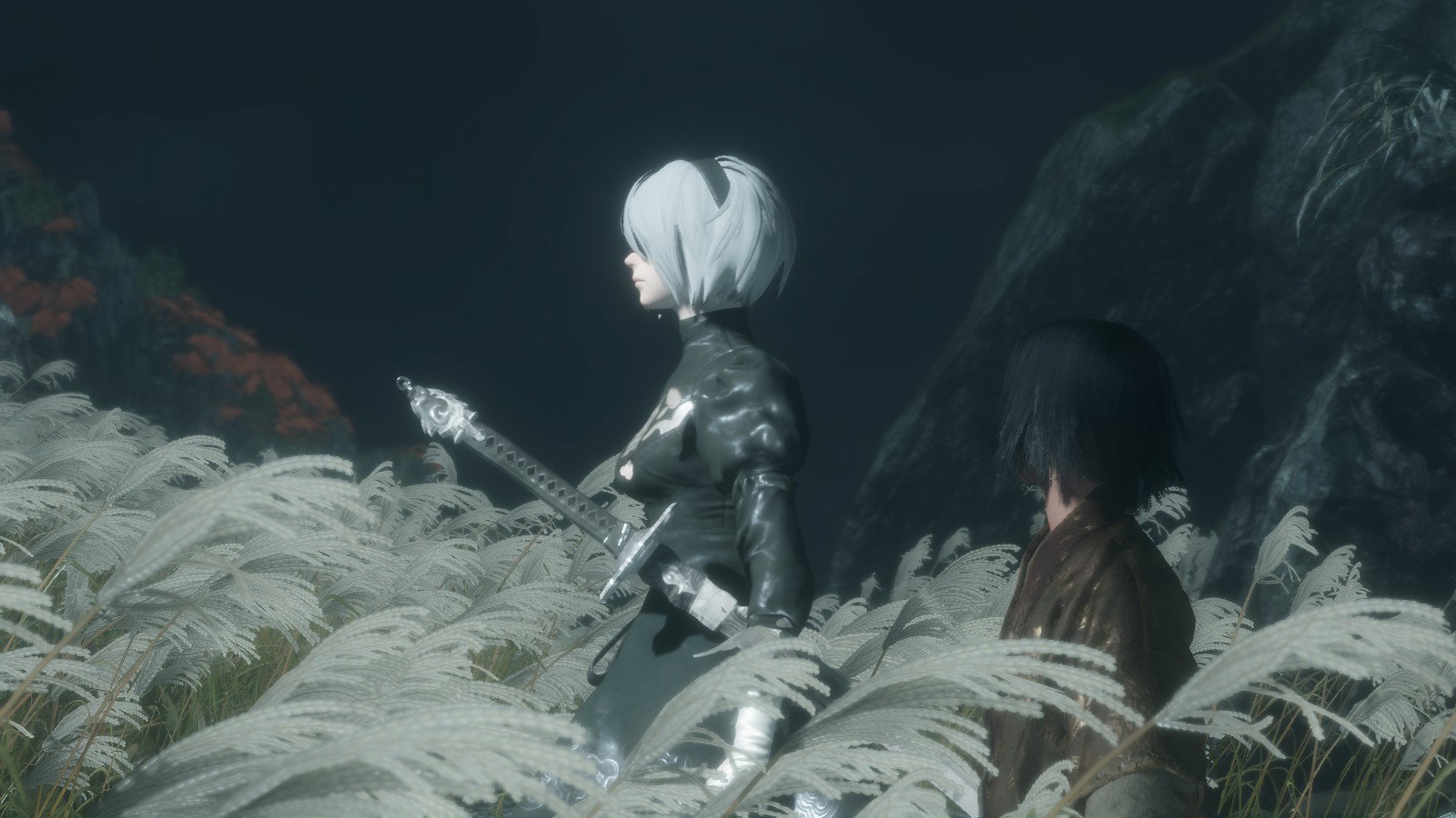 Sekiro: una mod vi fa giocare come 2B di Nier Automata