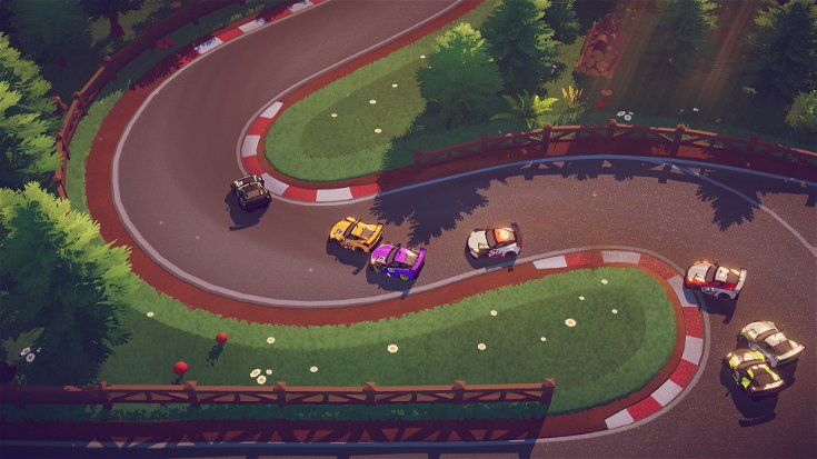 Circuit Superstars: Square Enix Collective presenta un nuovo racing game arcade